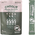 Choolip Squeeze Vita Stick Lickable Cat and Dog Treats, 7-Count Liver Support, Salmon and Lobster with Milk Thistle, CoQ10 and Vitamin E, Vet-Formulated