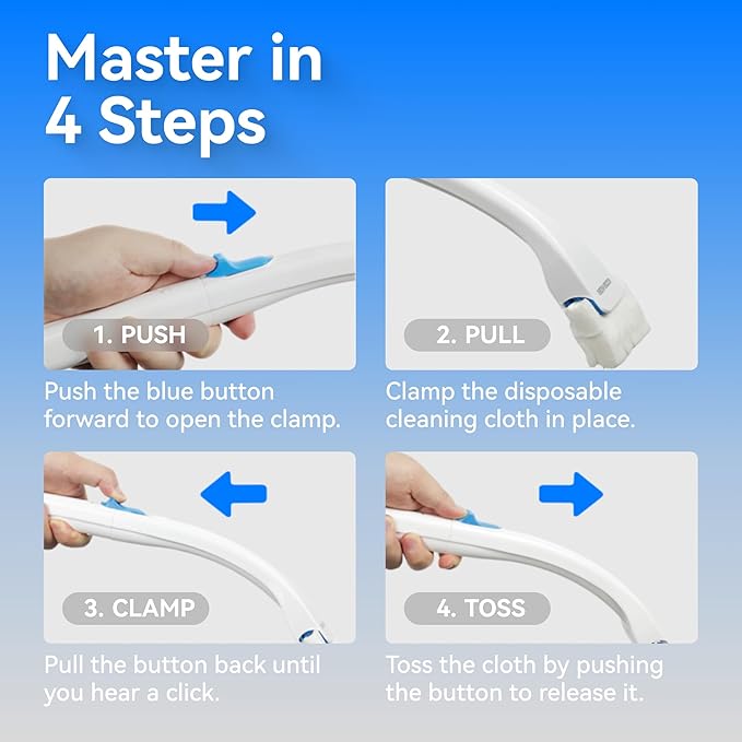CATLINK Cleaning Brush Replacement for Cat Litter Box, Including 8 Packs