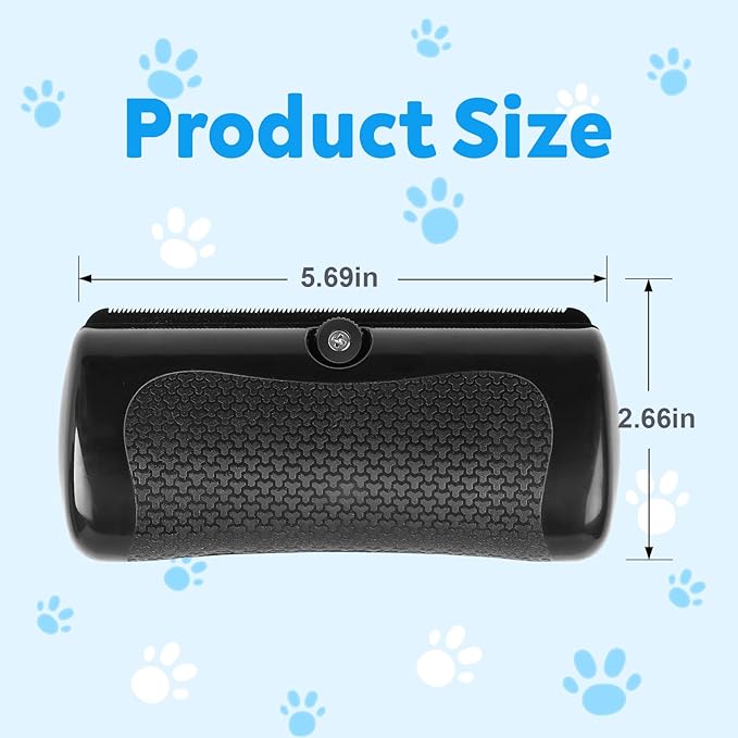 Deshedding Dog Brush, Groompro Deshedding Brush for Dogs, Cats, Rabbits, Horses, Ergonomic Pet Grooming Tool for Remove Short and Long Hair