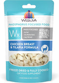 Weruva Wx Phos Focused Freeze Dried, Chicken Breast & Tilapia Formula, 1oz Bag