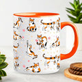 Calico Cat Mug 11 Oz Cute Ceramic Coffee Tea Cup for Women, Funny Cats Lover Gift for Christmas, Birthday, Housewarming - Gifts for Her, Mom, Cat Ladies, Kids and Friends