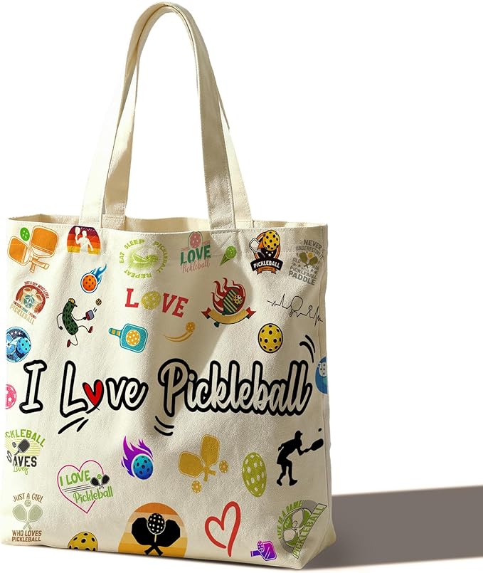 Tote Bag For Women Man, Reusable Work Shopping Grocery Shoulder Bags