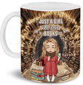 Personalized Book Lover Gifts - Book Lovers Gift For Bookworm, Readers, Librarians, Bookish - Hole In A Wall Mug - Bookish Gift For Friends, Women, Her