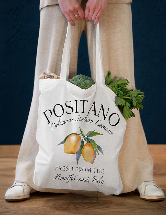 Gifts for Women, Canvas Tote Shopping Reusable Grocery Gift Bags