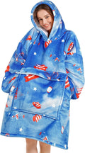 Narecte Cozy Oversized Blanket Hoodie Wearable Blanket Adults Soft Hooded Blanket Hoodie Birthday Gifts for Women Christmas