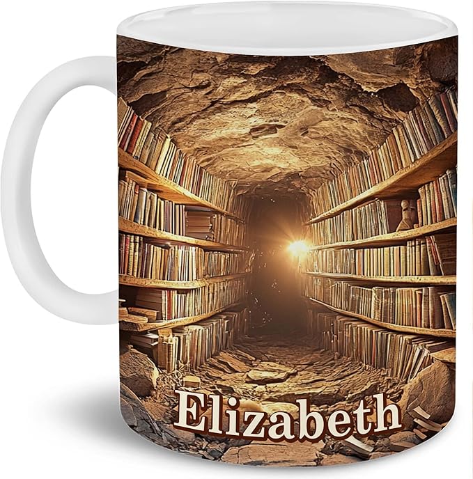 Personalized Book Lover Gifts - Book Lovers Gift For Bookworm, Readers, Librarians, Bookish - Books Are Portable Magic Mug Custom Avatar - Bookish Gift For Friends, Women, Her