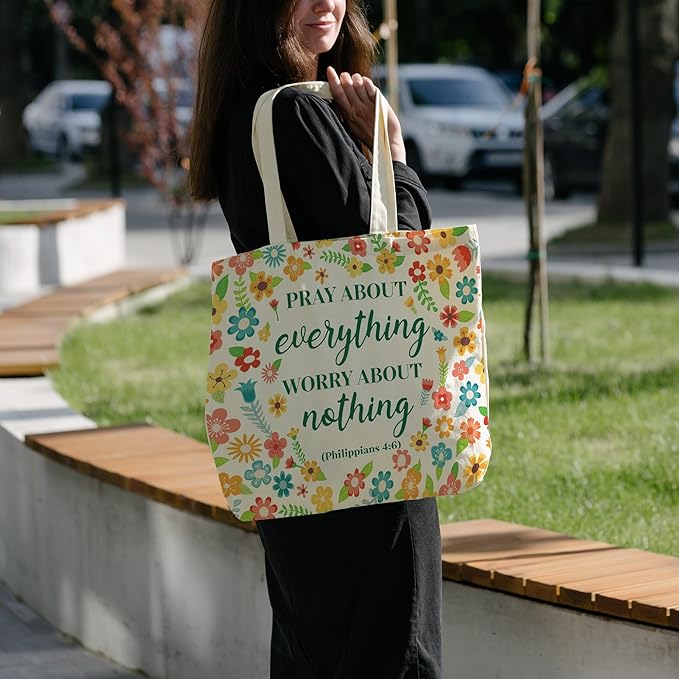 Tote Bag For Women Man, Reusable Work Shopping Grocery Shoulder Bags
