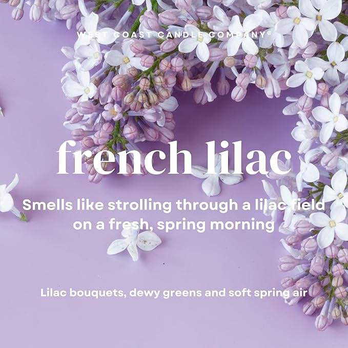 French Lilac | Pet Safe Wax Melts | All Natural Soy | Non-Toxic | Dog Friendly | Vet Approved | Long Lasting Home Fragrance | Pet Odor Eliminator | Clean Burning Wax Cubes | Safe Air Freshener