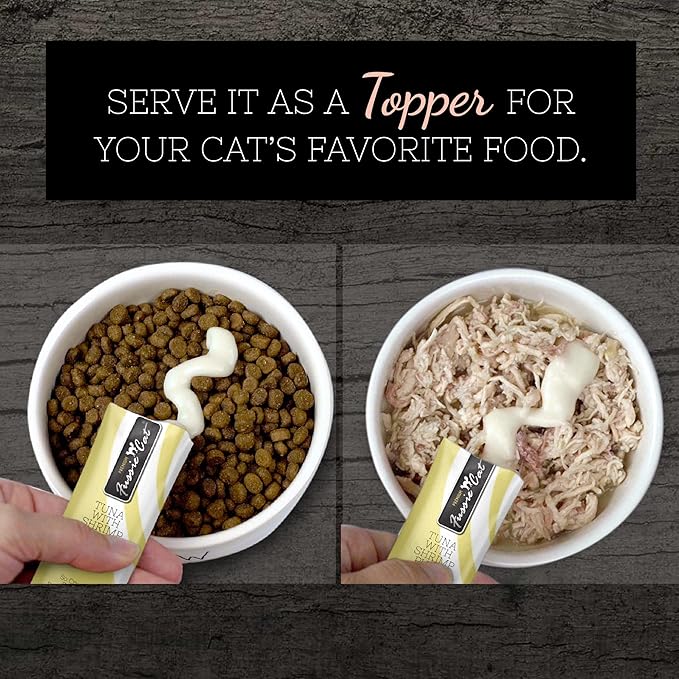 Fussie Cat Tuna with Shrimp Puree 4 Count (Pack of 3)