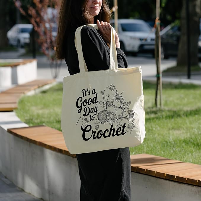 Tote Bag For Women Man, Reusable Work Shopping Grocery Shoulder Bags