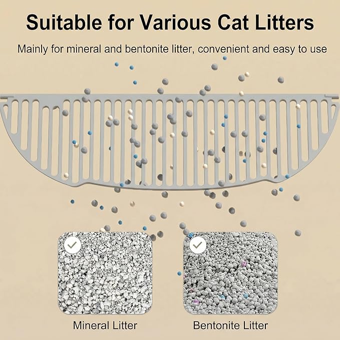 Automatic Self-Cleaning Cat Litter Box with Open-Top Design, App-Controlled Electric Litter Box for Multiple Cats, Adjustable Entry Height, Multi-Sensor Safety System, Includes 1 Roll Trash Bags