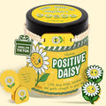 Stofinity Positive Daisy Gifts For Women - Emotional Support Flowers For Teachers Appreciation Gifts, Jar of Positive Affirmations Cards For Teens, Inspirational Gift Cute Desk Accessories