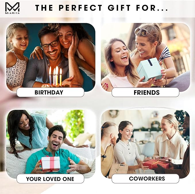 Miarita Positive Duck Jar – 60 Funny Emotional Uplifting Support Affirmation Cards, Fun Valentine’s Day Gifts for Her Women, White Elephant Gift For Women Men, Stress Relief Gifts, Duck Gifts,