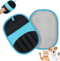 Coppthinktu Pet Hair Removal Glove for Dogs Cats, Pet Hair Remover Brush Electrostatic Five-Finger Dog Hair Remover Tool, Upgraded Reusable Magic Brush for Clothing, Laundry, Carpet, 1 PCS
