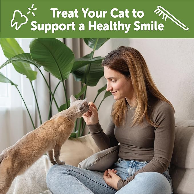 Wellness WHIMZEES Cat Dental Treats, Freshens Breath, Chicken Flavor, 2 oz Bag