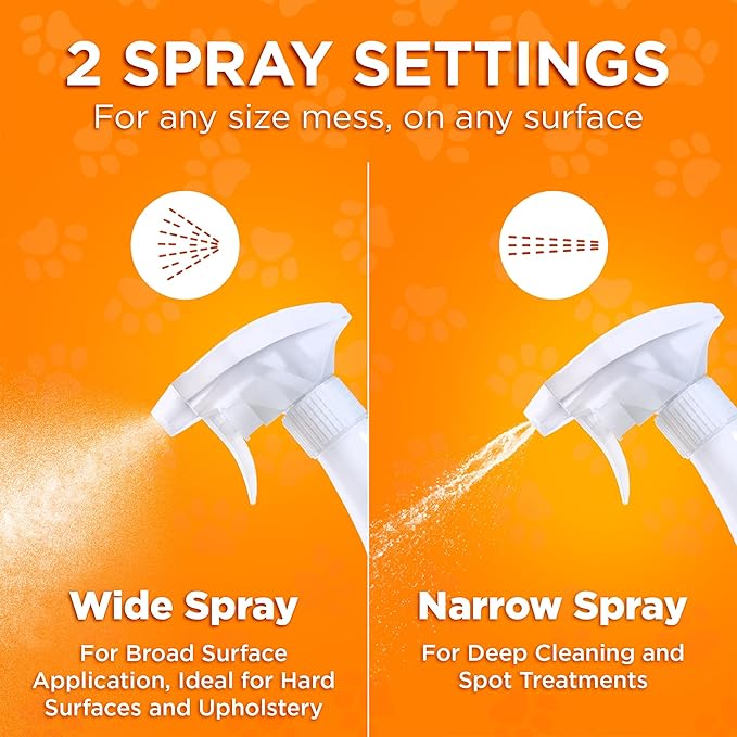 POOPH® Kitty Odor Eliminator Spray – 32oz Single & 32oz 2-Pack Bundle – Patented, Fragrance-Free, Non-Toxic, Safe for Cats – Use on Furniture, Litter Areas, Bedding & More