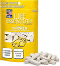 Life Essentials by Cat-Man-Doo Freeze Dried Chicken Dog & Cat Treats, Healthy Single Ingredient Training Treats for Dogs, Puppies & Cats, Made with Real Chicken – 2 oz