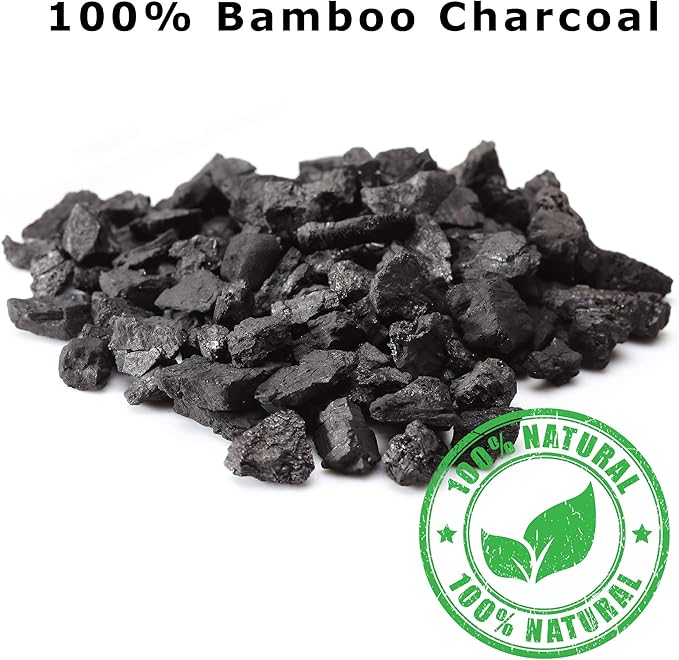 Bamboo Charcoal Deodorizer Bag for Litter Disposal Box/Diaper Pails (4 Pack) - Replacement Inserts for PetFushion Portable Cat Litter Disposal - Absorb and Eliminate Odors/Smells