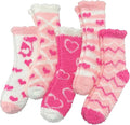TEHOOK Warm & Cozy Gifts for Women, Fluffy Fuzzy Plush Sleeping Slipper Socks - Soft Warm Fabric
