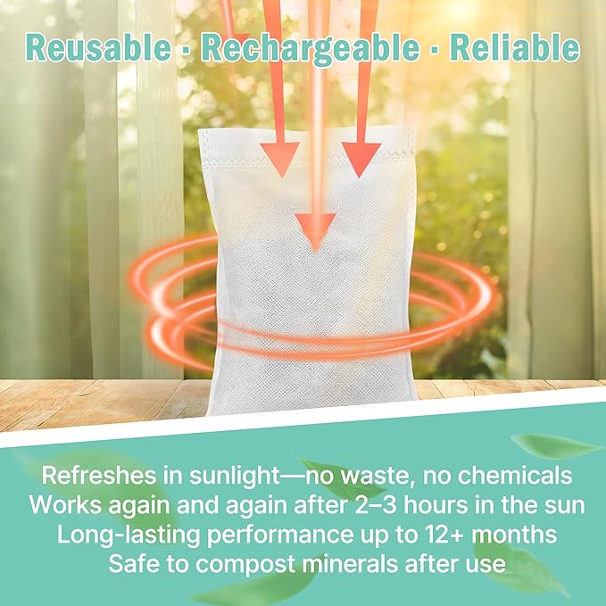 Dead Rodent Odor Absorber for Strong Indoor Smells – Industrial-Grade Deodorizing Pouch for Wall, Attic & Crawlspace – Fragrance-Free & Reusable – Covers Up to 365 Sq Ft – No Harsh Chemicals