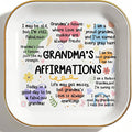 PUDDING CABIN Grandma Gift: Grandma's Affirmations Jewelry Dish - Today is a good day to be a fabulous Grandma! - Gifts for Grandma Mother’s Day, Birthday, Christmas & Wedding