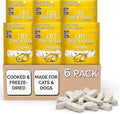 Life Essentials by Cat-Man-Doo Freeze Dried Chicken Dog & Cat Treats, Healthy Single Ingredient Training Treats for Dogs, Puppies & Cats, Made with Real Chicken – 5 oz (6 Pack)