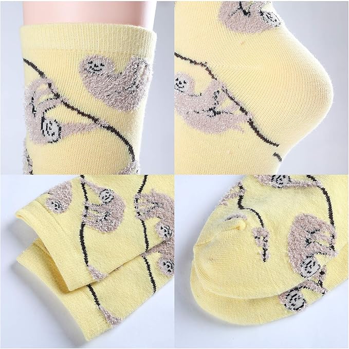 Jeasona Women's Cat Socks Cat Gifts Cute Animal Socks Dog Owl Gifts for Women