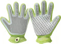 MEUOMIW - Pet Grooming Glove & Hair Remover - Deshedding Brush for Shedding Control - Gentle Massage Mitt for Dogs & Cats with Long and Short Fur - Ideal for Bathing and Grooming (one piece)