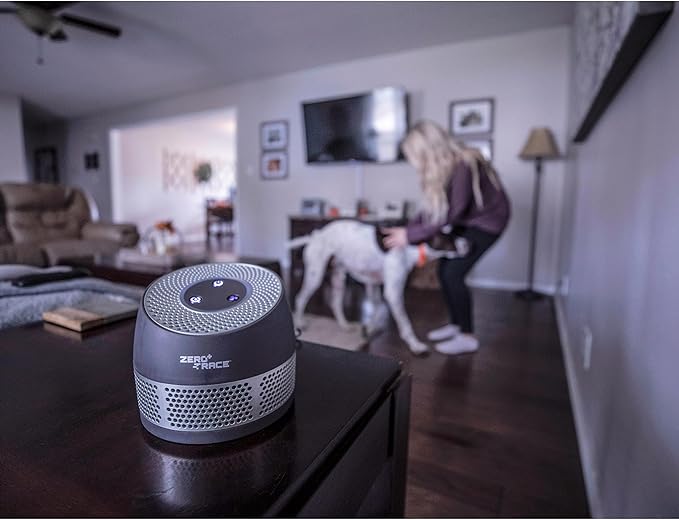 WILDGAME Innovations ZeroTrace PureION Pet & Home Edition | Easy-to-Use Compact Ozone-Free Safe Indoor Scent Eliminator with Motion Sensor