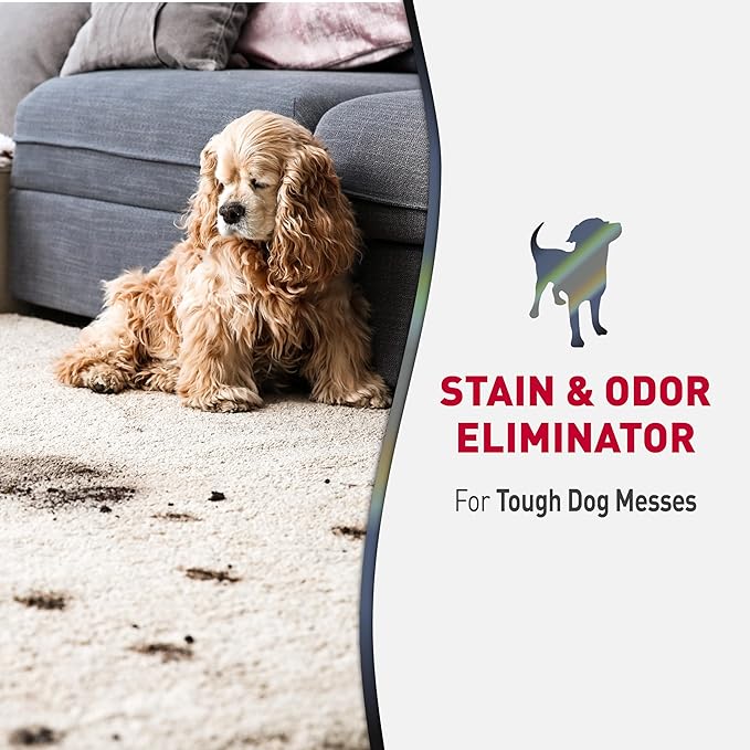 Nature’s Miracle Advanced Stain & Odor Eliminator, 32 Ounces, Sunny Lemon Scent, Severe Mess Enzymatic Formula For Tough Pet Messes