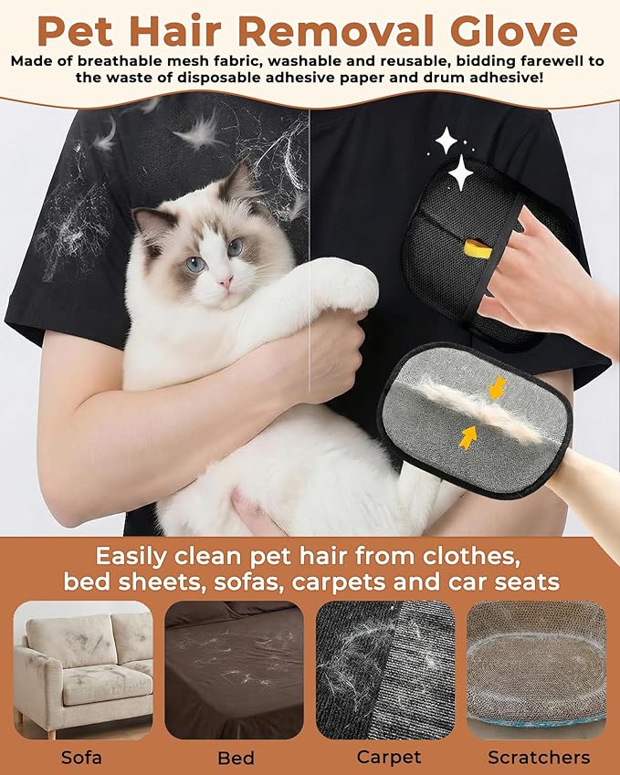 Cat Steam Brush for Shedding 4 in 1 Pet Rechargeable Spray Hair Removal Comb for Indoor Cats with Pets 360-Degree Rotatable Flea Comb Grooming Supplies Suitable for All Long-haired and Short-haired