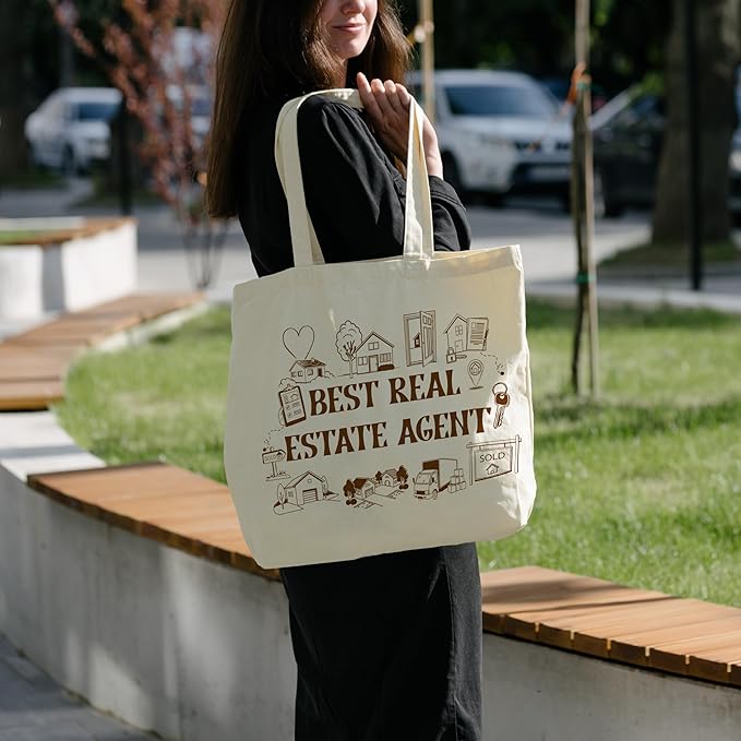 Tote Bag For Women Man, Reusable Work Shopping Grocery Shoulder Bags