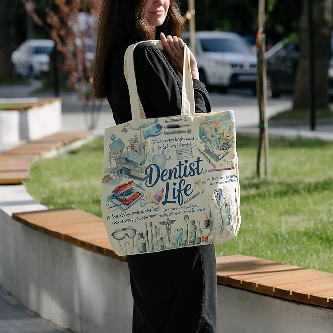 Tote Bag For Women Man, Reusable Work Shopping Grocery Shoulder Bags