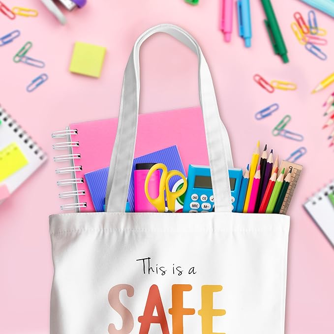 Grace Yonks Cute Canvas Tote Bag – Aesthetic Large Reusable Bag