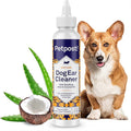 Petpost | Dog Ear Cleaner - Natural Coconut Oil Solution - Best Remedy for Odor - Dog Ear Problems - Chemical & Irritant Free 8 oz.