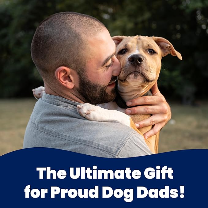 rubyloo Funny Dog Dad Gift Pen Set – 5 Black Ink Ballpoint Pens with Stylus Tip & Quality Metal Barrel with Doggy-Themed Quotes – Cool Dog Dad Gift for Men for Birthday, Father’s Day, Vet Tech
