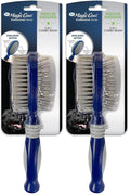 Four Paws Magic Coat Professional Series Grooming Brushes for Dogs & Cats, Trimmers, Nail Clippers & Brushes, Suitable for All Breeds and Coat Types (Pack of 2)