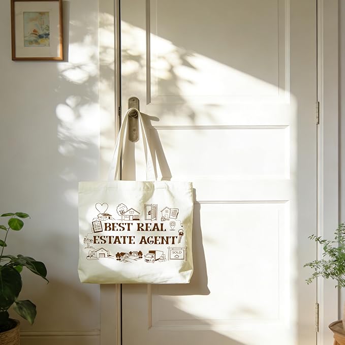 Tote Bag For Women Man, Reusable Work Shopping Grocery Shoulder Bags