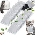 NewKe 12 PCS Odor Eliminator for PuraMax Self-Cleaning Cat Litter Box, Natural Activated Charcoal Refills, Cat Toilet Odor Control, Cat Litter Deodorizer Compatible with PETKIT Automatic Litter Box