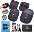 4 Pcs Pet Hair Removal Glove for Dogs & Cats, 4 Designs Electrostatic Magic Brush Pet Hair Remover, Reusable Dog Hair Remover, Washable Pet Grooming Tools for Carpet, Sofa, Clothes & Car Seats