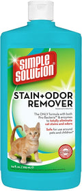Simple Solution Cat Stain and Odor Remover, 20-Ounce