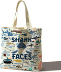 Tote Bag For Women Man, Reusable Work Shopping Grocery Shoulder Bags