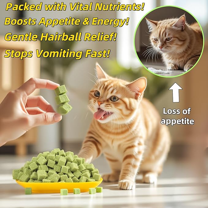Cats Grass Treats 120g/4.23oz Catnip Toy Fish Oil Freeze Dried Chicken Cat Food Hairball Removal Kitten Chew Snack Cleaning Teeth Kitty Dental Care Indoor Kitten Edible Grass Stick Lickable