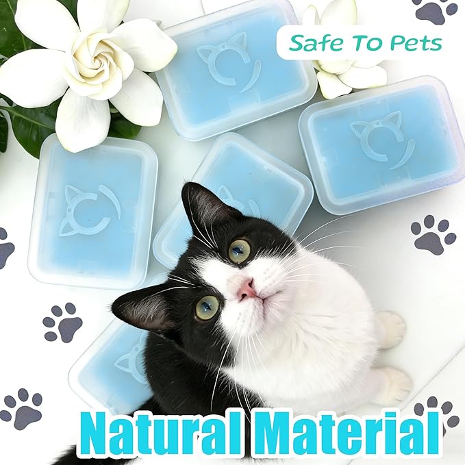 6PCS N60 Odor Control for PUROBOT Ultra, for PUROBOT Max Pro/2 and for PUROBOT Crystal Duo Self Cleaning Cat Litter Tray, Long-Lasting Effective Litter Box Odor Remover, Litter Deodorizer