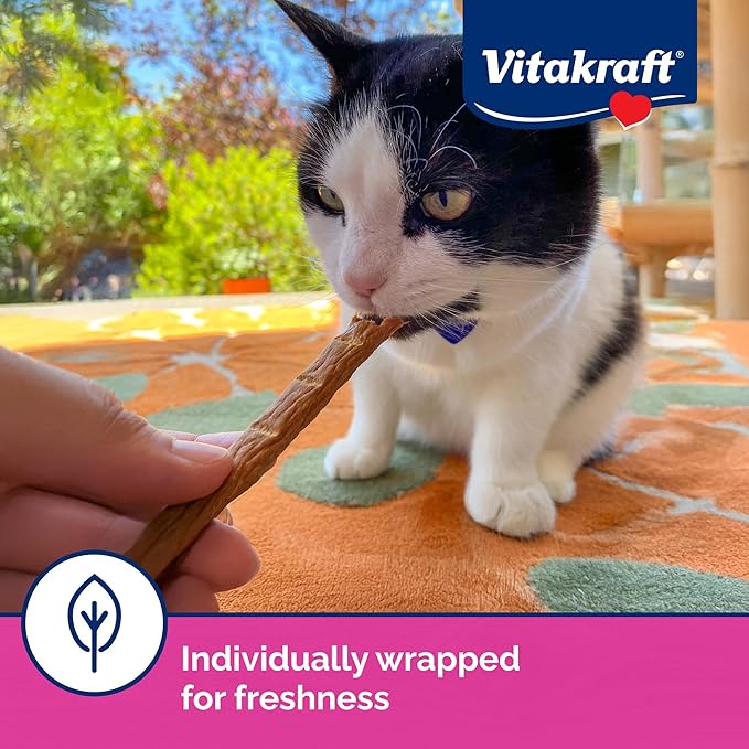 Vitakraft PurrSticks Cat Treat, Chicken Recipe, 24 Count