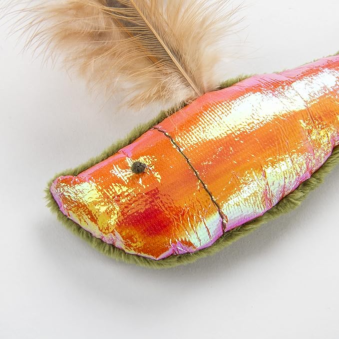 SmartyKat (3 Count) Fish Friends Crinkle Catnip Cat Toys - Multi Color, 3 Count