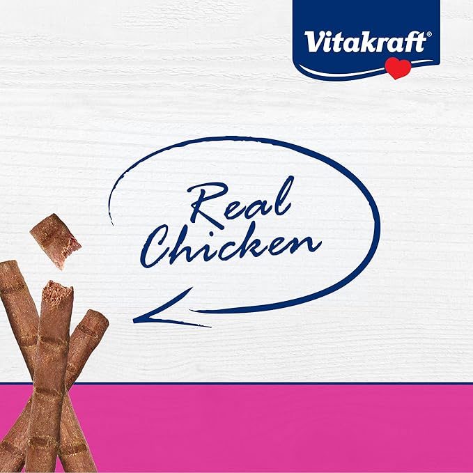 Vitakraft PurrSticks Cat Treat, Chicken Recipe, 24 Count