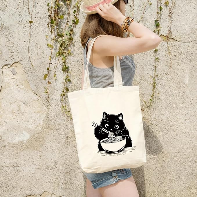 Aesthetic Cute Tote Bag with Handle for Girls Women - BT6