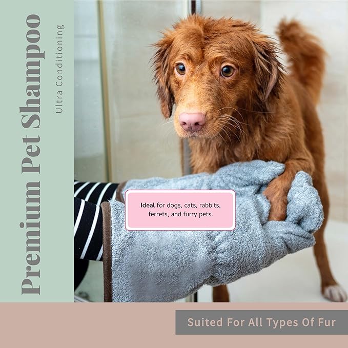 Begley’s No Rinse Waterless Pet Shampoo, Bathless Cleaning, Deodorizing, and Odor Removal for a Shiny, Fresh Smelling Coat - Effective for Dogs, Puppies, and Cats - Fresh Citrus Scent