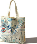 Tote Bag For Women Man, Reusable Work Shopping Grocery Shoulder Bags